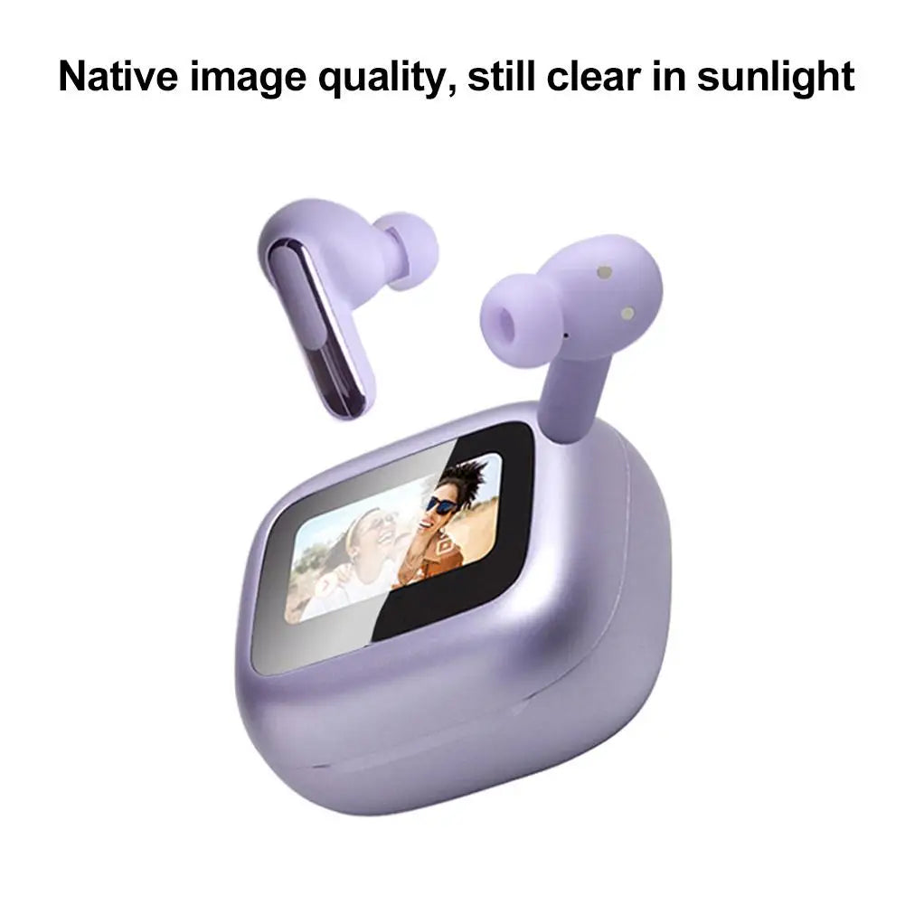 9H High-definition Explosion-proof Soft Film For JBL LIVE BEAM 3 LCD Screen Intelligent Bluetooth Earphone Film Screen R9B2