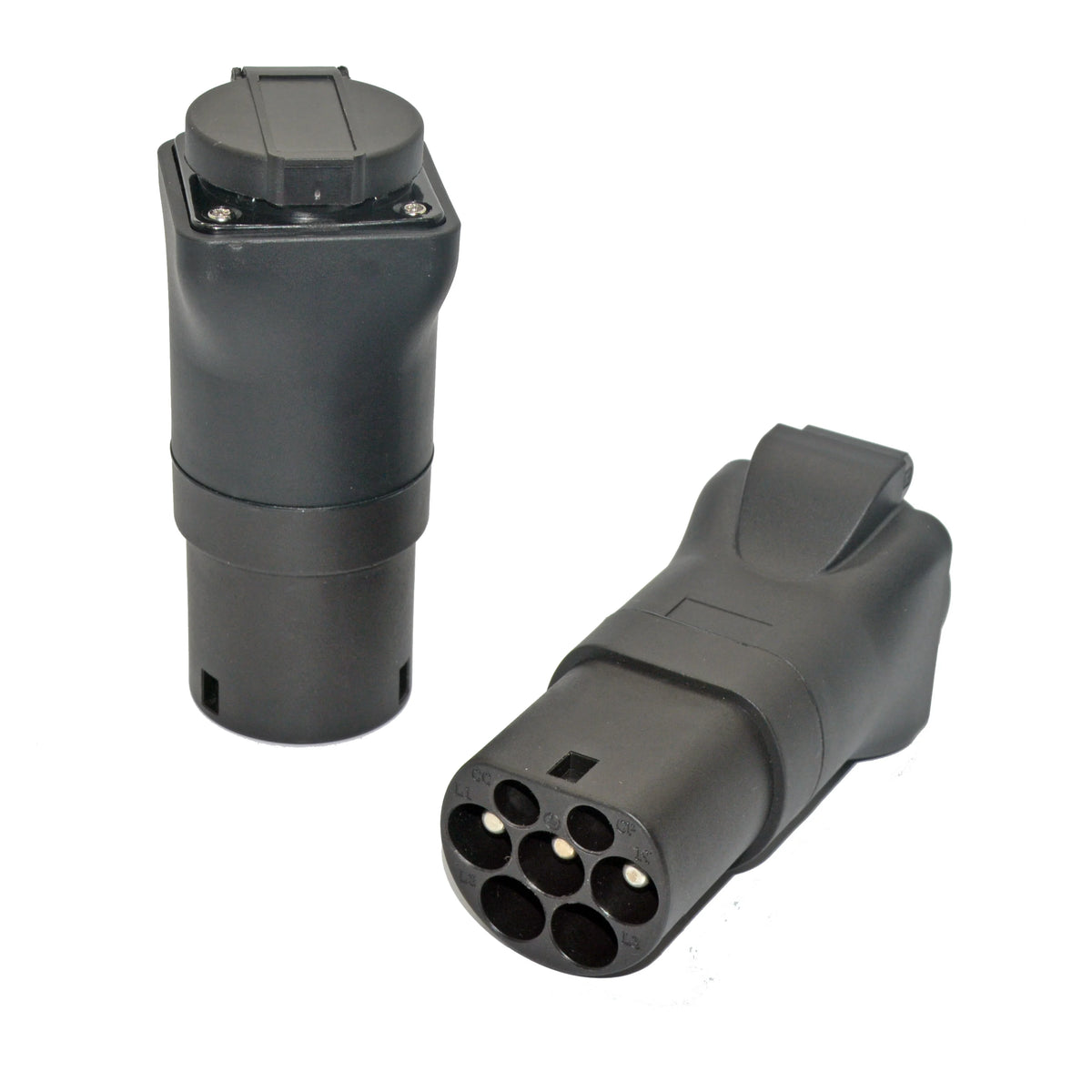 Type2 EV Charger Adapter EVSE IEC62196 Plug Adaptor For RV Camper Electric Scooter External Charging Socket AC 220V