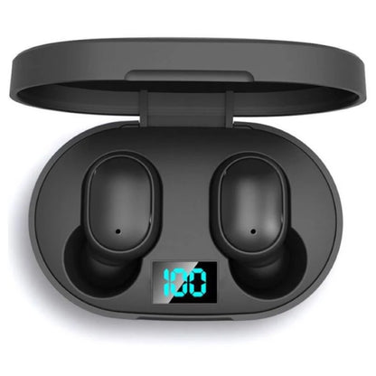 Air E6S TWS Bluetooth Earphones 5.2 Wireless Headphones with Mic Charging Box Handsfree Earbuds for Noise Reduction Headset