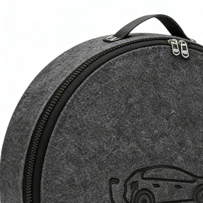 EV Cable Bags Vehicle Charging Cord Carrying Pouch with Handle EV Charger Cable Storage Bag for Outdoor Travel Road Trip Daily