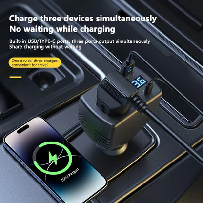 2025 Inverter 150W DC 12V To DC 220V Auto Power Inverter Car Voltage Converter Adapter Adaptor With USB Car Charger