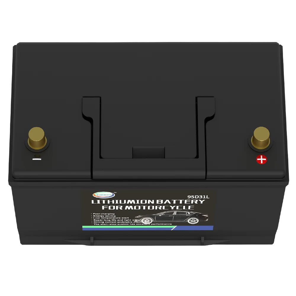 Car Battery 12V LiFePO4 Lithium Iron Phosphate Deep Cycle Built-in BMS 20Ah 40Ah 80Ah 100Ah High-Performance Automotive Battery