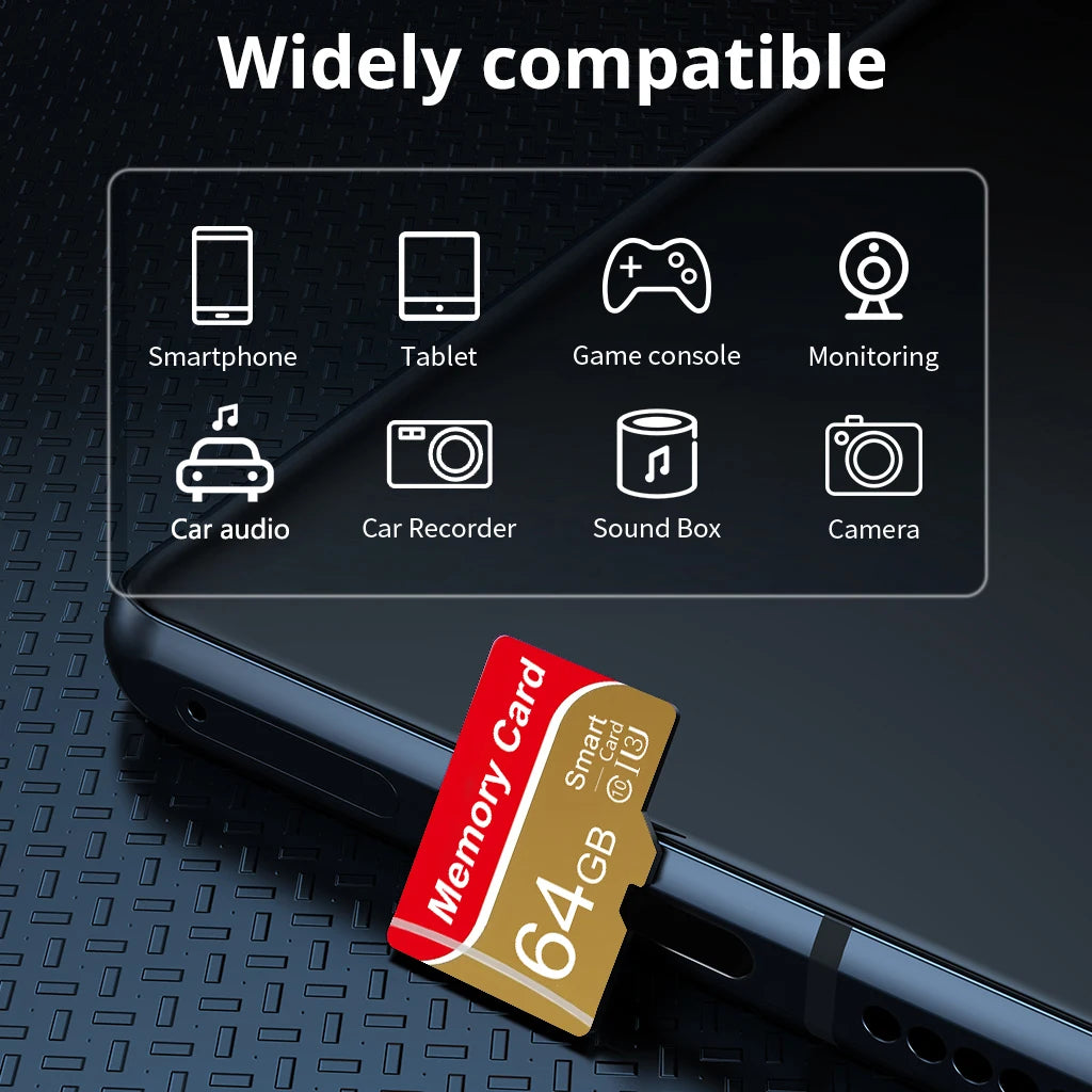 Memory Card 1GB 2GB 4GB 8GB 16GB 64GB Mini TF Cards 128GB Memoria 32GB TF Card Flash Drive Micro Card