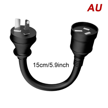 Ev Charger Extension Cord 10a Plug To 15a Portable Wire Adapter EV Charging Extension Cord For Electric Vehicles Rv Camper