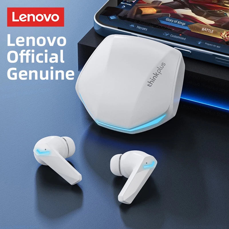 Choice Lenovo GM2 Pro TWS Wireless Bluetooth V5.4 Earphone HD Call Low Latency Headphones Dual Mode Music Gaming Earbuds GM2PRO
