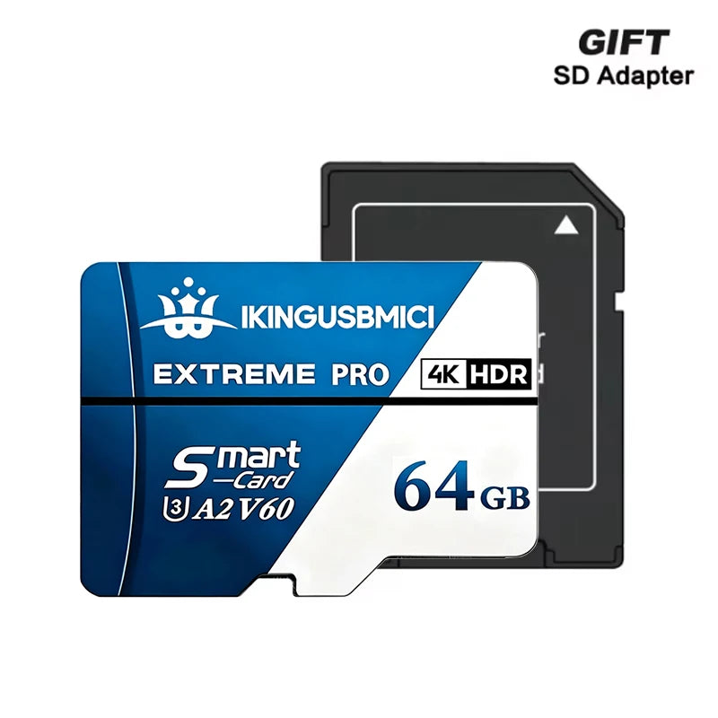 64GB 128GB 256GB 512GB TF Cards Memory Card Micro TF Card SD Cards V60 Full HD Waterproof High Speed Ultra HD for Security Camer