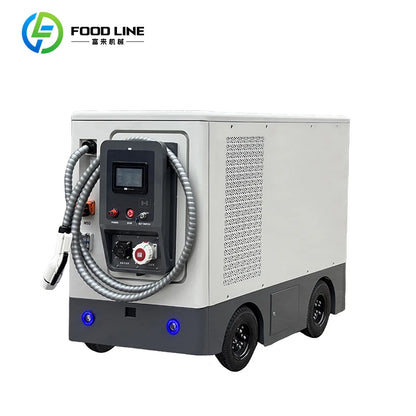 Customized Movable Mobile EV Fast Charging Station With Energy Storage Portable Electric Car Charger