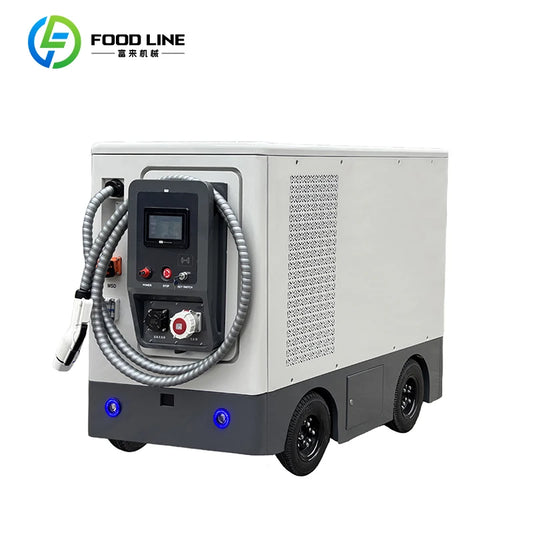 Customized Movable Mobile EV Fast Charging Station With Energy Storage Portable Electric Car Charger