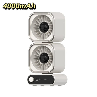 Rechargeable Battery Portable Mini Circulating Fan Quiet Operation Strong Airflow Rechargeable Personal Fan Low-Noise Design