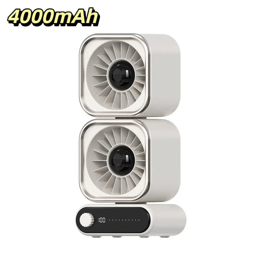 Rechargeable Battery Portable Mini Circulating Fan Quiet Operation Strong Airflow Rechargeable Personal Fan Low-Noise Design