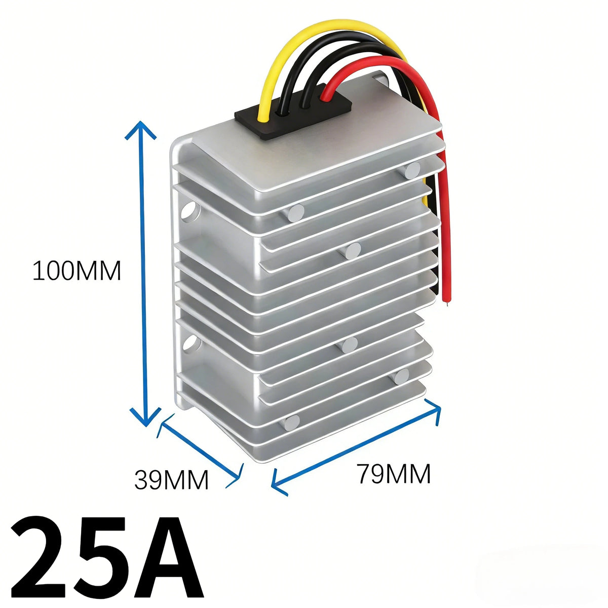DC Battery Charger 9-36V 12V 24V to 14.6V 13.8V 16.8V 12.6V 5A-25A Constant Current for Lead-acid Lithium Batteries Lifepo4