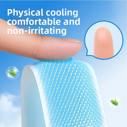 Cooling and Refreshing Patch, Instantly Reduces Temperature and Relieves Discomfort. Use It When Experiencing Heat During Summer