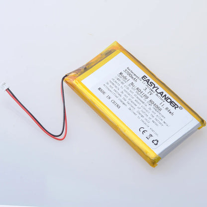 Lithium Polymer Battery 3.7V 3200mAh 804169 Compatible 804066 for Open Source Console R36S Game Machine Replacement Batteries