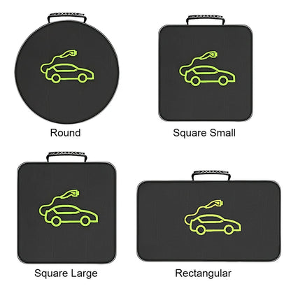 Electric Car charger Plugs Storage Carry Bag EV Car Charging Cable Sockets Waterproof Fire Retardant Equipment Container