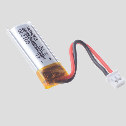 3.7V 200mAh 601230 Lithium Polymer Battery 301230 401230 501230 701230 801230 Rechargeable Lipo Batteries JST2.0 2Pin for Toys