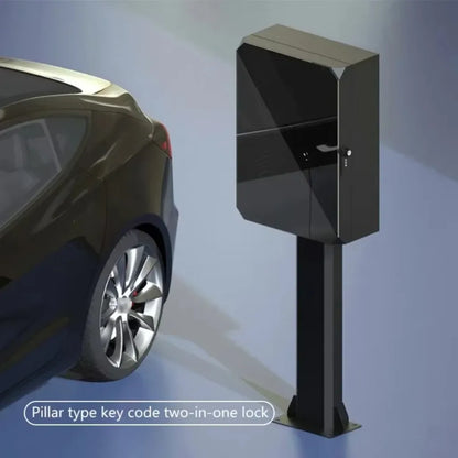 Wall Mount EV Charging Station Box Waterproof Cable Organizer Storage Case Outdoor Indoor Charger Holder for Most EV Chargers