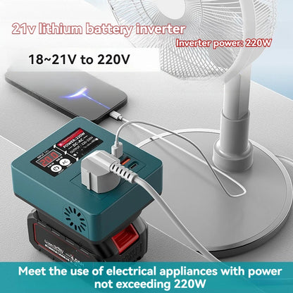 Small Power Conversion Inverter Lithium Battery Inverter Outdoor Working Inverter With Overheat Protection