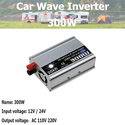 Car Wave Inverter DC 12V 220V 24V 110V AC 300W 500W 800W 1000W 1500W 2000W Inversor Car Adapter Power Solar Inverter Converter