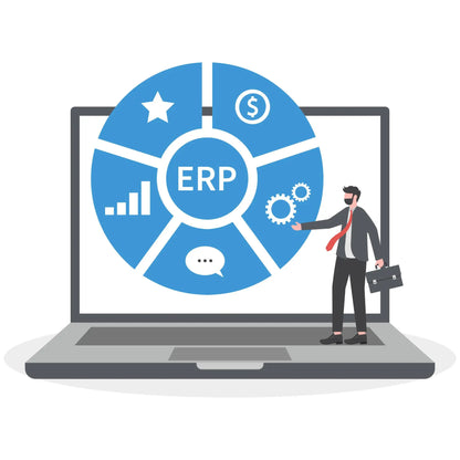 Advanced ERP Solution Software for Android IOS Web Inventory Management CRM HR Payroll Accounting Real-Time Analytics Platform