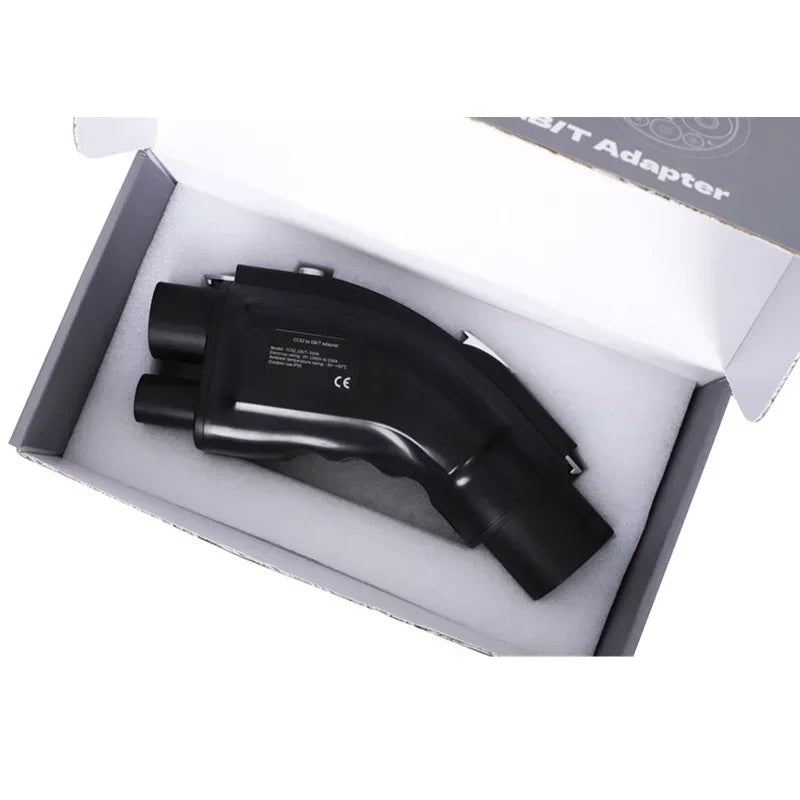 New 200A Electric Vehicle CCS2 to GBT DC Fast Charging Adapter CCS1/CCS2 GB/T EV Charger Adaptor Car Connector