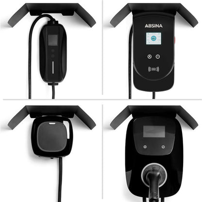 EV Charger Rain Cover Weatherproof EV Charger Cover Charging Station Canopy Wall-Mounted Charging Unit Protective Roof Aluminum