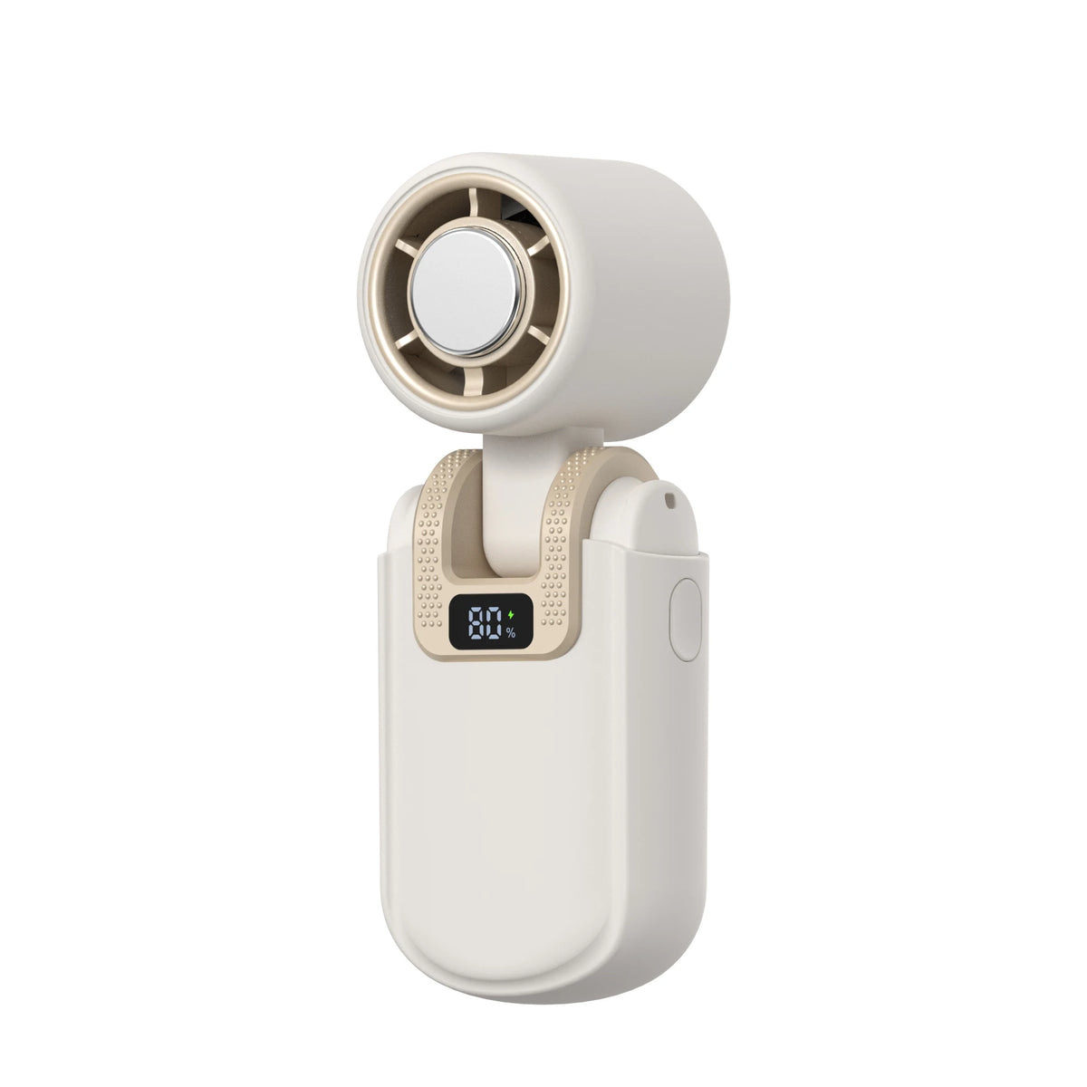USB Rechargeable Bladeless Handheld Fan Mini Portable Personal Fan High Speed 120 Gear Turbo Airflow Eyelash Fan