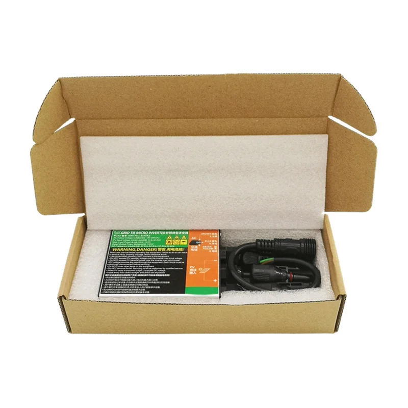 ELECT-180W Solar Microinverter Solar Grid Tie Inverter Waterproof Pure Sine Microinverter DC30V Input 230V