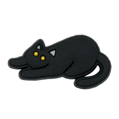 1pcs PVC Cats Charms for Clog Buckle Dollar Leaf Shoe Decorations Clips Accessories for Men Kids Favor Gifts Fit Wristband Gift