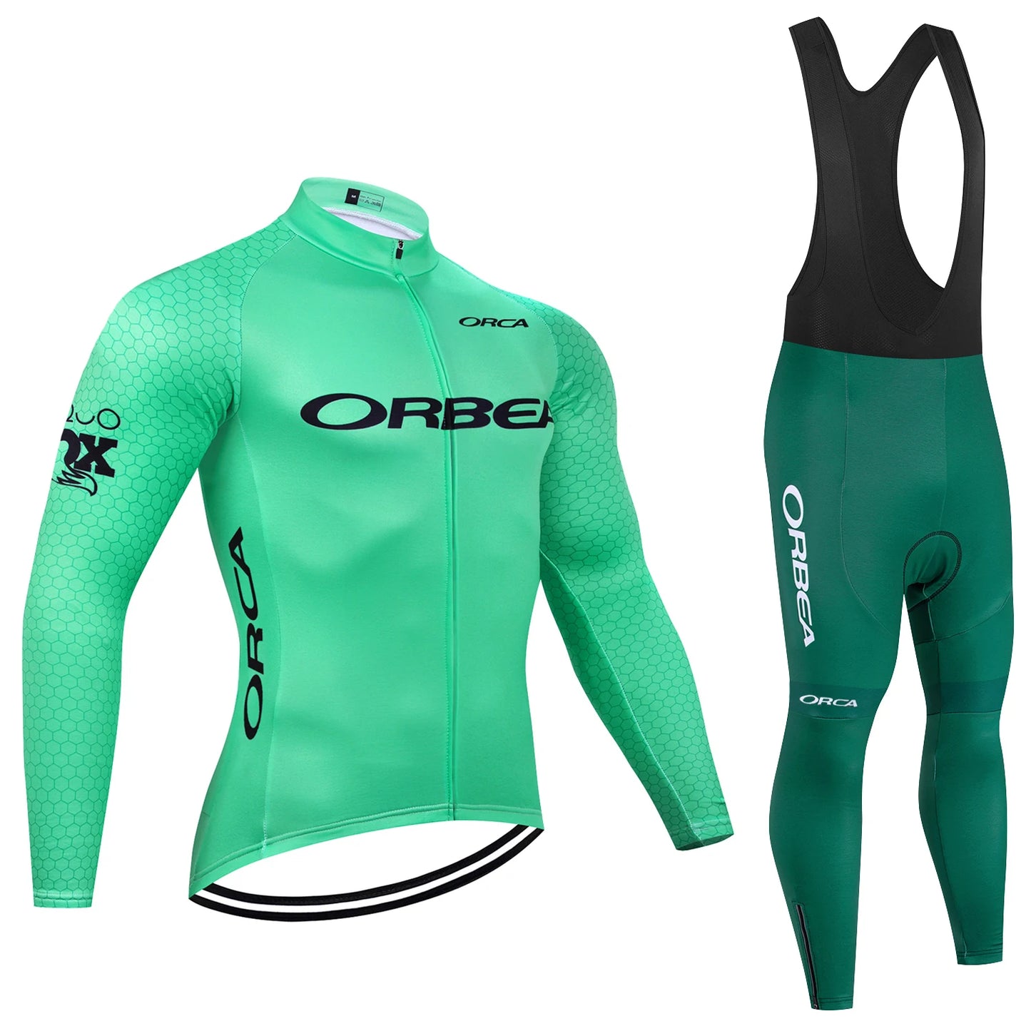 Winter 2025 New Cycling Jersey Team ORBEA ORCA Bike Jacket Pants Men Thermal Fleece Ropa Ciclismo MTB Road Bicycle Clothing