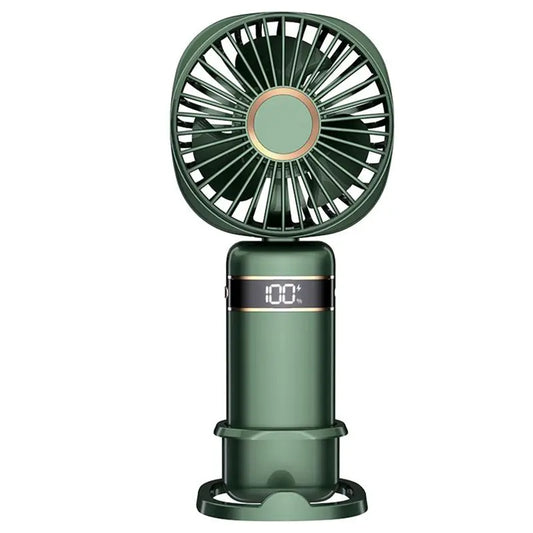 [NEW!N92R】 USB Rechargeable Handheld Fan Portable Handheld Fan Foldable Rechargeable Small Fan C