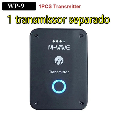 Dropshipping Wholesale M Vave WP9 Wireless Earphone Monitor 2.4GHz ISM Transmitter Receiver Support Stereo Mono Recording