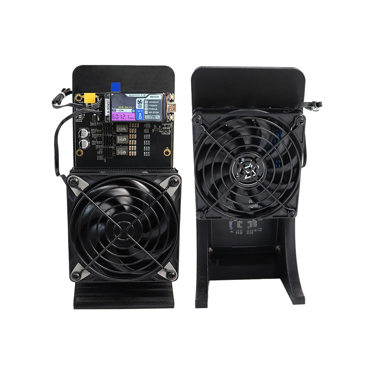 NerdminerQaxe++ Rev 6.1 6TH/s 100W Bitcoin Miner – High Efficiency SHA-256 BTC Mining Machine for Home & Solo Mining