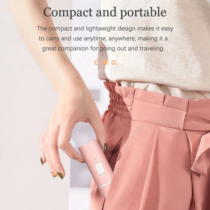 USB Charging Small Fan, Portable Mini Fan, Foldable Outdoor Portable Fan, Suitable for Office, Travel, Camping, and Outdoor Use