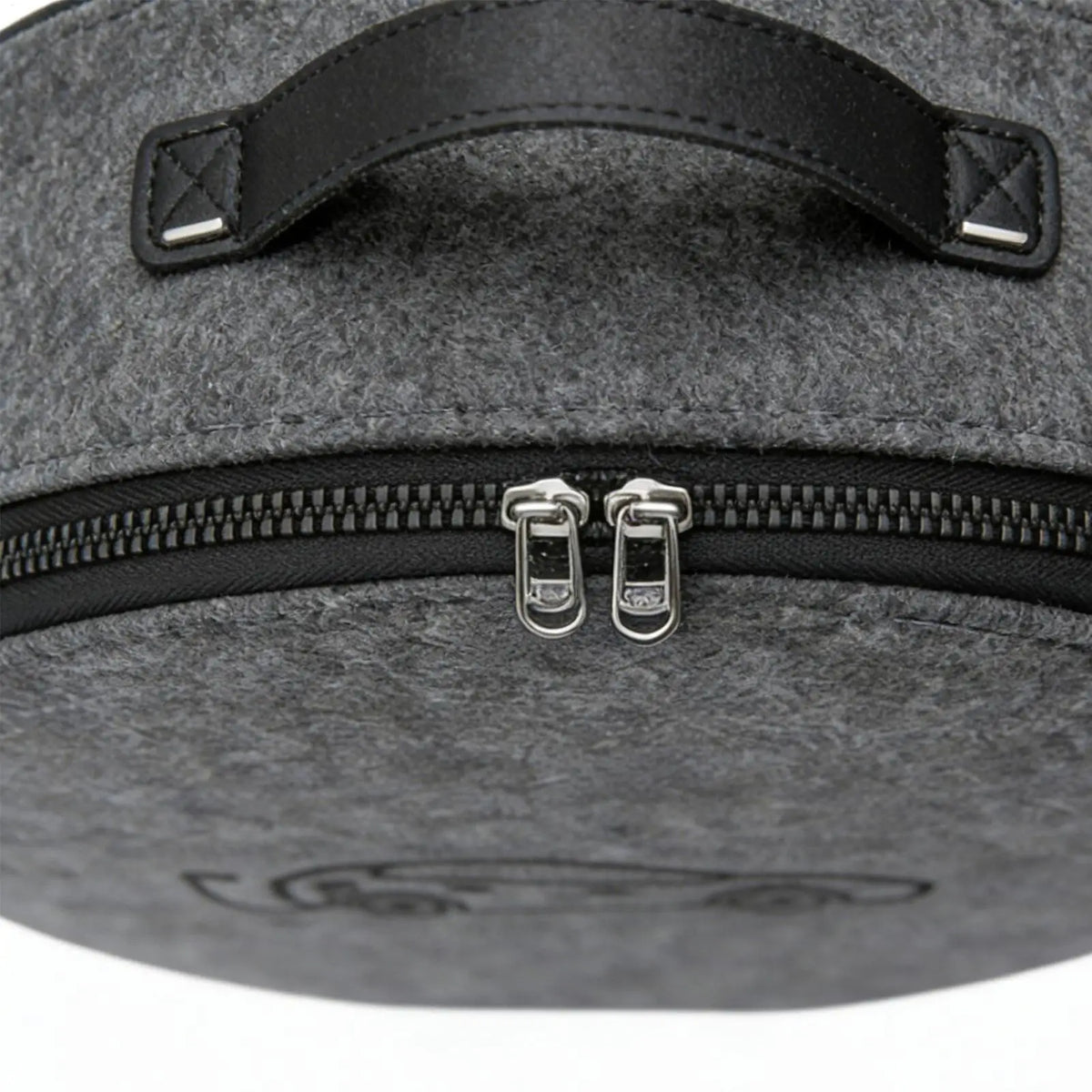 EV Charger Case Protective Felt Vehicle Charging Cord Carrying Pouch EV Charger Cable Storage Bag for Outdoor Travel Road Trip