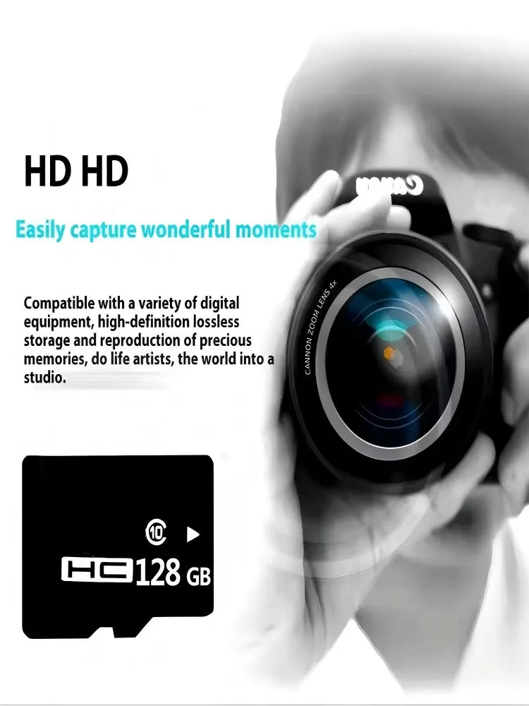 Memory Card High Speed C10 SD Card 64GB 32GB U3 A2 Flash Memory Card Micro Tarjeta SD For camera