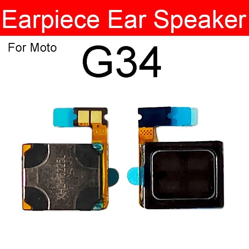 Earpiece Speaker For Motorola MOTO G30 G60 G22 G32 G42 G52 G62 G72 G82 G13 G23 G53 G73 G14 G34 G24 G54 G84 Earphone Parts