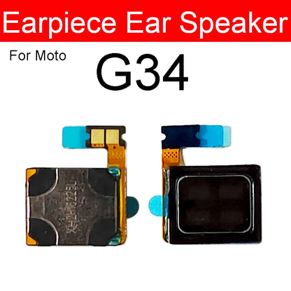 Earpiece Speaker For Motorola MOTO G30 G60 G22 G32 G42 G52 G62 G72 G82 G13 G23 G53 G73 G14 G34 G24 G54 G84 Earphone Parts