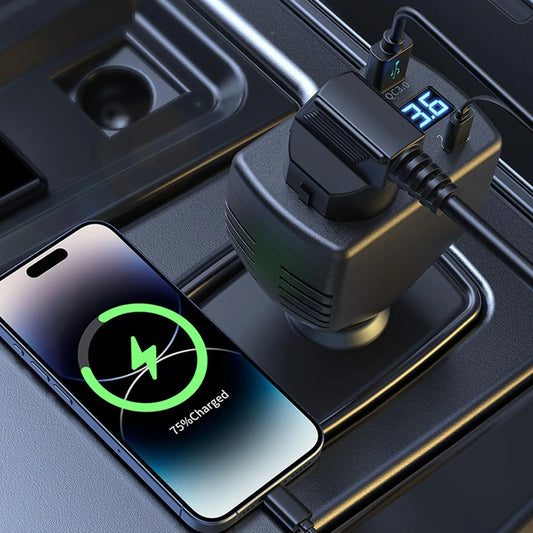 Car Inverter 150W DC 12V To DC 220V Auto Power Inverter Car Voltage Converter Adapter Adaptor With USB Car Charger