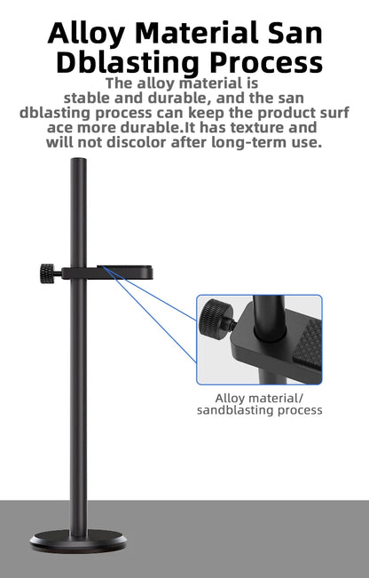 TEUCER Graphics Card Bracket GPU Metal Support Bracket Adjustable Height Aluminum Graphics Card Bracket PC Chassis Accessories