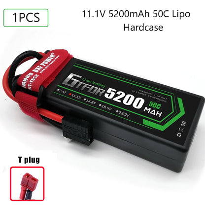 Batteries Lipo 7.4V 11.1V 15.2V 14.8V 22.2V 2S 3S 4S 6S 5200Mah 7000mAh 9200mAh 10000mAh for RC Car Truck Evader BX Truggy