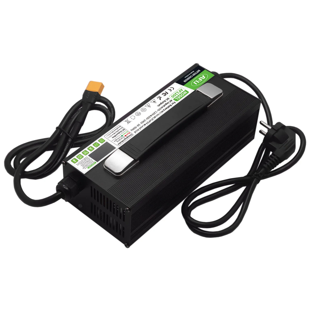 100.8V 10A Lithium ion Battery Charger Usd For 24S 88.8V Lithium ion Battery Heat dissipation High Power With LCD display screen
