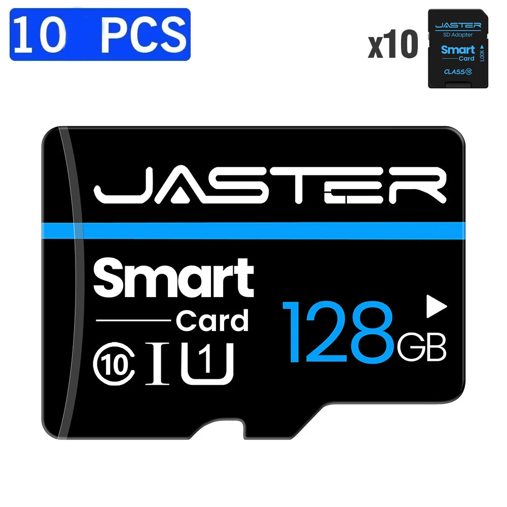 10PCS Flash Memory Card 4GB 8GB 16GB 32GB 64GB High Speed TF/SD Card 128GB Memory Cards for Tablet/Phone and Digital Devices
