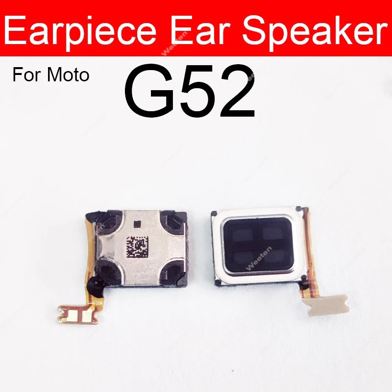 Earpiece Speaker For Motorola MOTO G30 G60 G22 G32 G42 G52 G62 G72 G82 G13 G23 G53 G73 G14 G34 G24 G54 G84 Earphone Parts