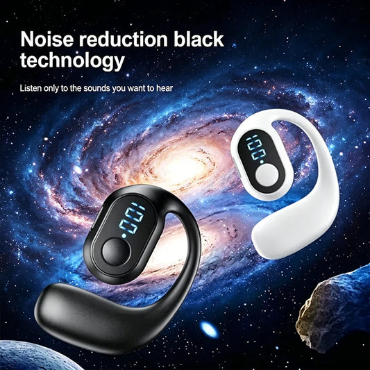 Q7-Wireless Earphones Bluetooth 5.3 Mini Handsfree Waterproof Sport Music Headset Single Earbuds OWS Headphone HiFi Music