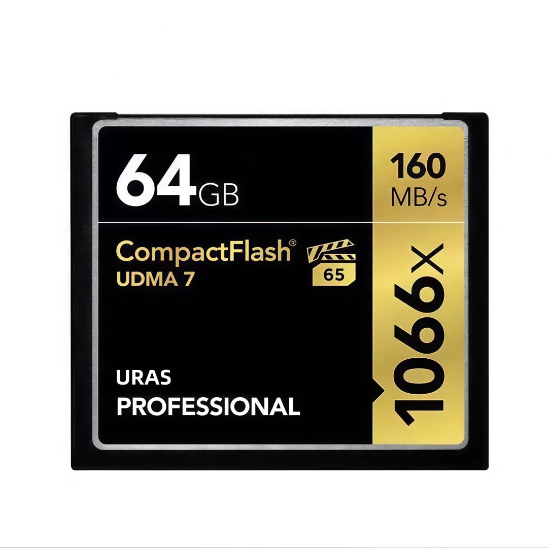 High Speed Professional CF Card 32GB 64GB 128GB  256GB Memory Card Compact Flash Cards Compactflash 1066x UDMA7 160mb/s