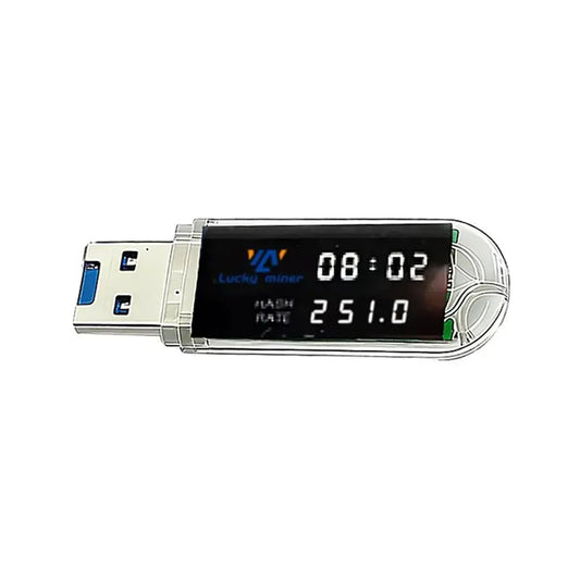 Nerdminer V2 LV03 USB BTC Miner Upgraded Mini Bitcoin 250KH/S Silent ASIC Crypto Miner-N32R