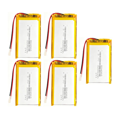 804066 3.7V 3200mAh Rechargeable Lithium Polymer Battery for Tablet Pc Speaker Camera Recorder Batteries