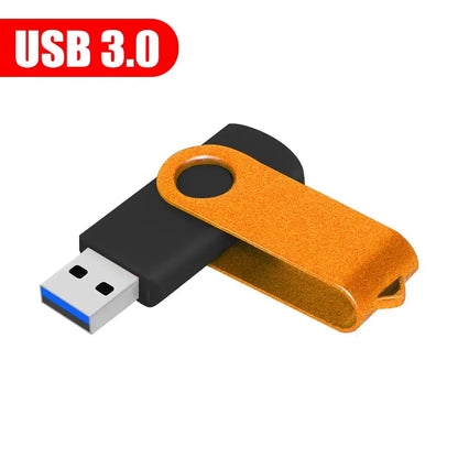 3.0 USB flash drive 64GB metal pen drive suitable for computers with 8GB 16GB 32GB 128GB flash cards high-speed memory stick
