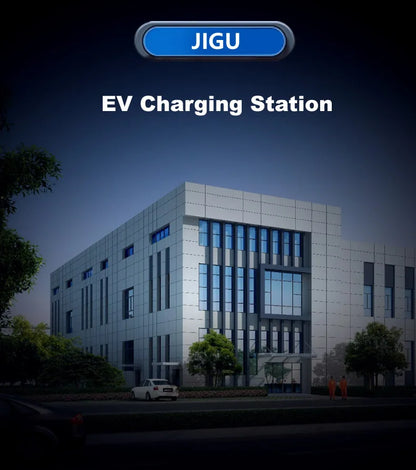 JIGU 11KW Electric Vehicle Charger GBT Car Charging Station Wallbox 380V EV Charger 16A GB/T Charging Cable 10 meters