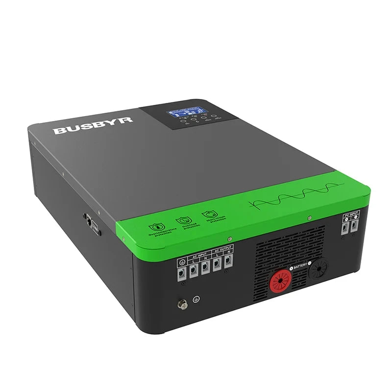 4.2KW 6.2KW Hybrid Solar Inverters 24V 48V 230V Pure Sine Wave Off Grid MPPT 100A/120A Solar Charge Controller For Solar Panels